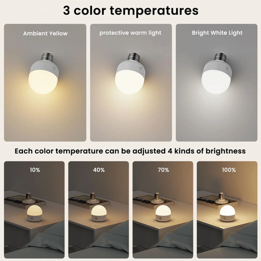 CowLost | product_id-ggbingo-rechargeable-e27-led-bulb-with-remote-3-color-temps-dimmable-timer-battery-powered |11