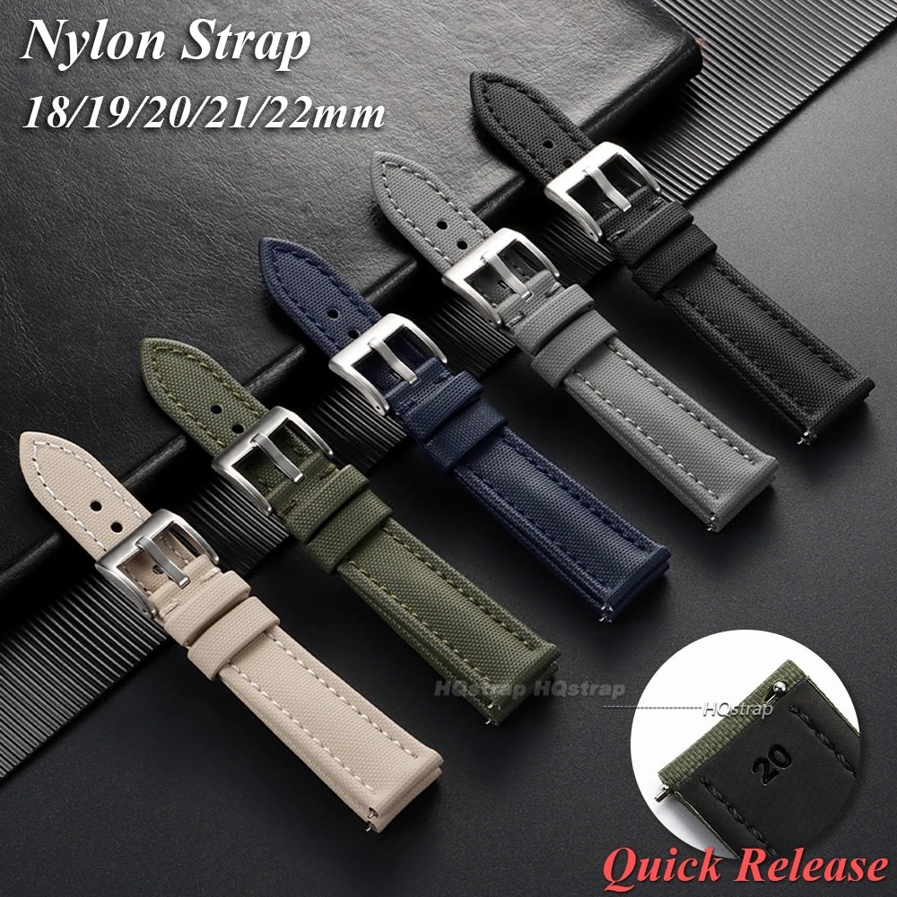 CowLost | bracelets-product_id-waterproof-nylon-leather-sailcloth-watch-strap-18-22mm-quick-release-sports-band |6