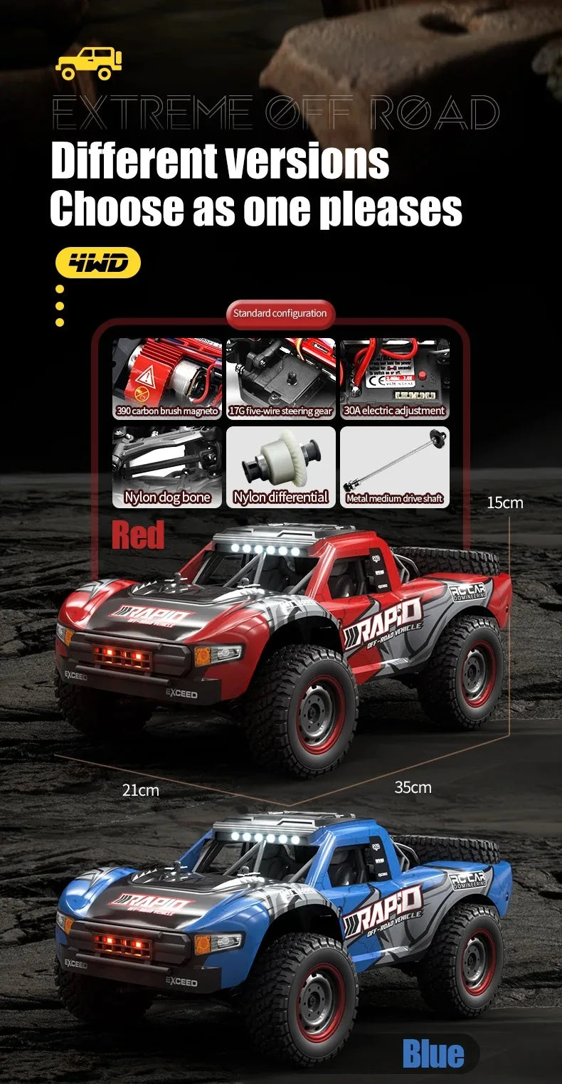 CowLost | fencing-barriers-jjrc-q130-70km-h-4wd-brushless-motor-rc-car-high-speed-drift-monster-truck |9
