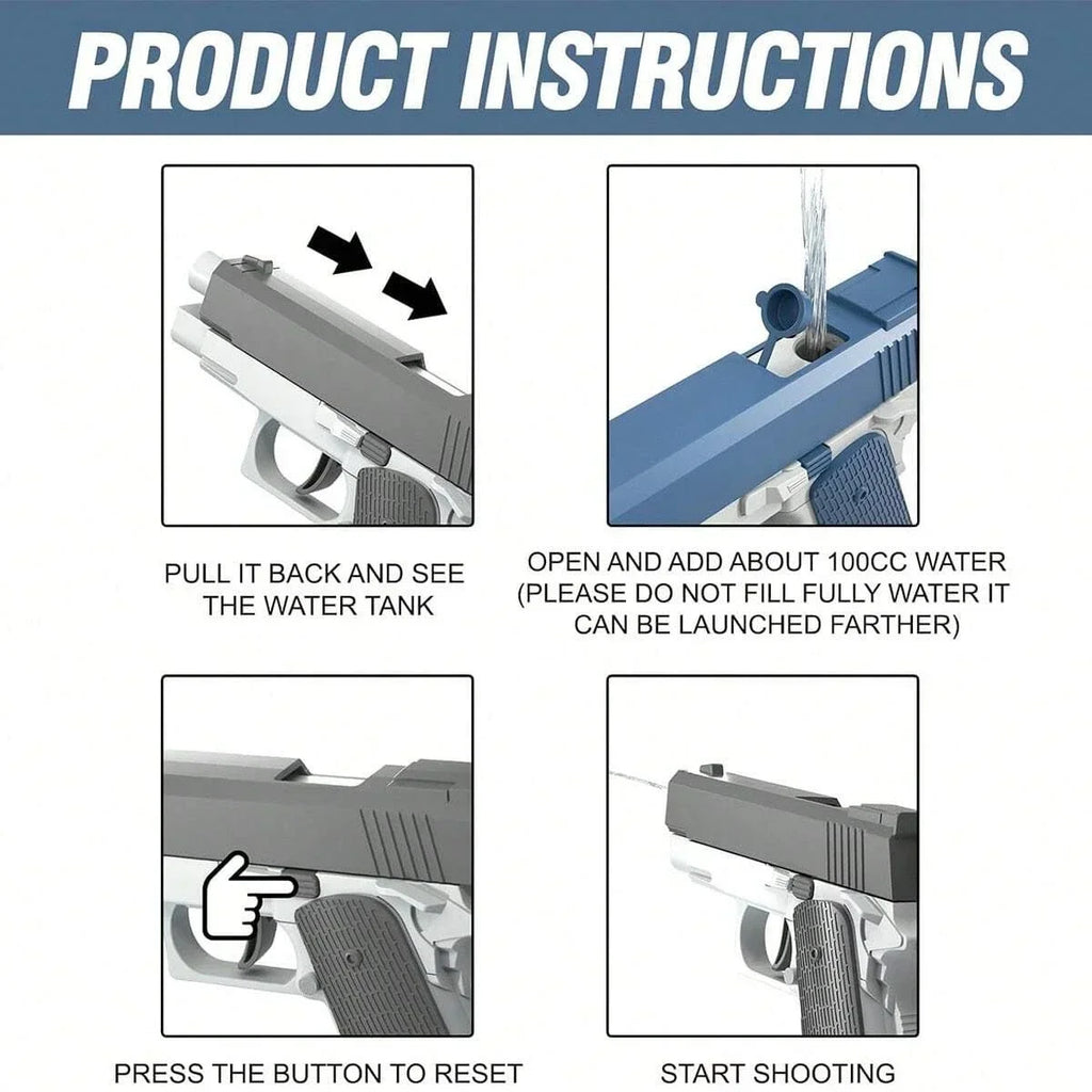 CowLost | product_id-mini-m1911-continuous-firing-water-gun-outdoor-summer-toy-for-kids |4