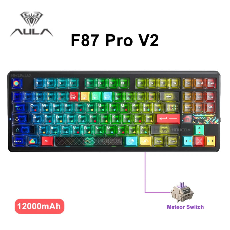 CowLost | aula-f87-pro-v2-mechanical-keyboard-3-modes-wireless-10000mah-long-battery-life |28