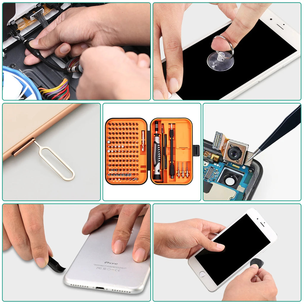 ORIA 130-in-1 Precision Magnetic Screwdriver Set for Phone & PC Repair