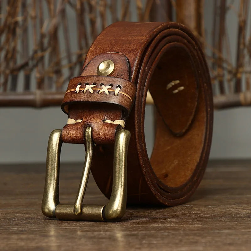 CowLost | 3-8cm-men-high-quality-genuine-leather-belt |15