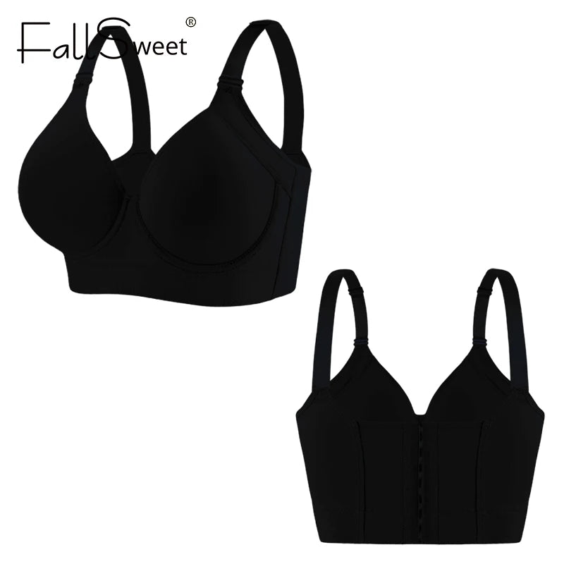 CowLost | product_id-fallsweet-full-coverage-deep-cup-underwire-push-up-sport-bra-crop-top-for-women |1