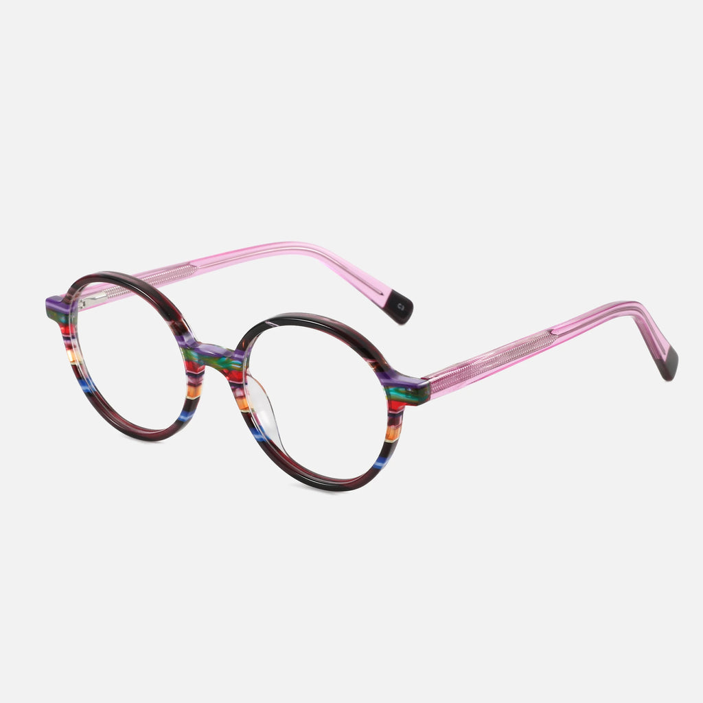 CowLost | zenottic-fashion-spotted-pattern-optical-frame-unisex-acetate-glasses |10