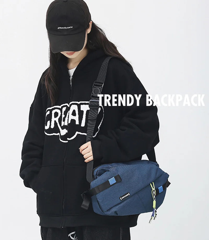 CowLost | uncategorized-high-quality-nylon-panelled-waist-packs-unisex-chest-crossbody-bag |9