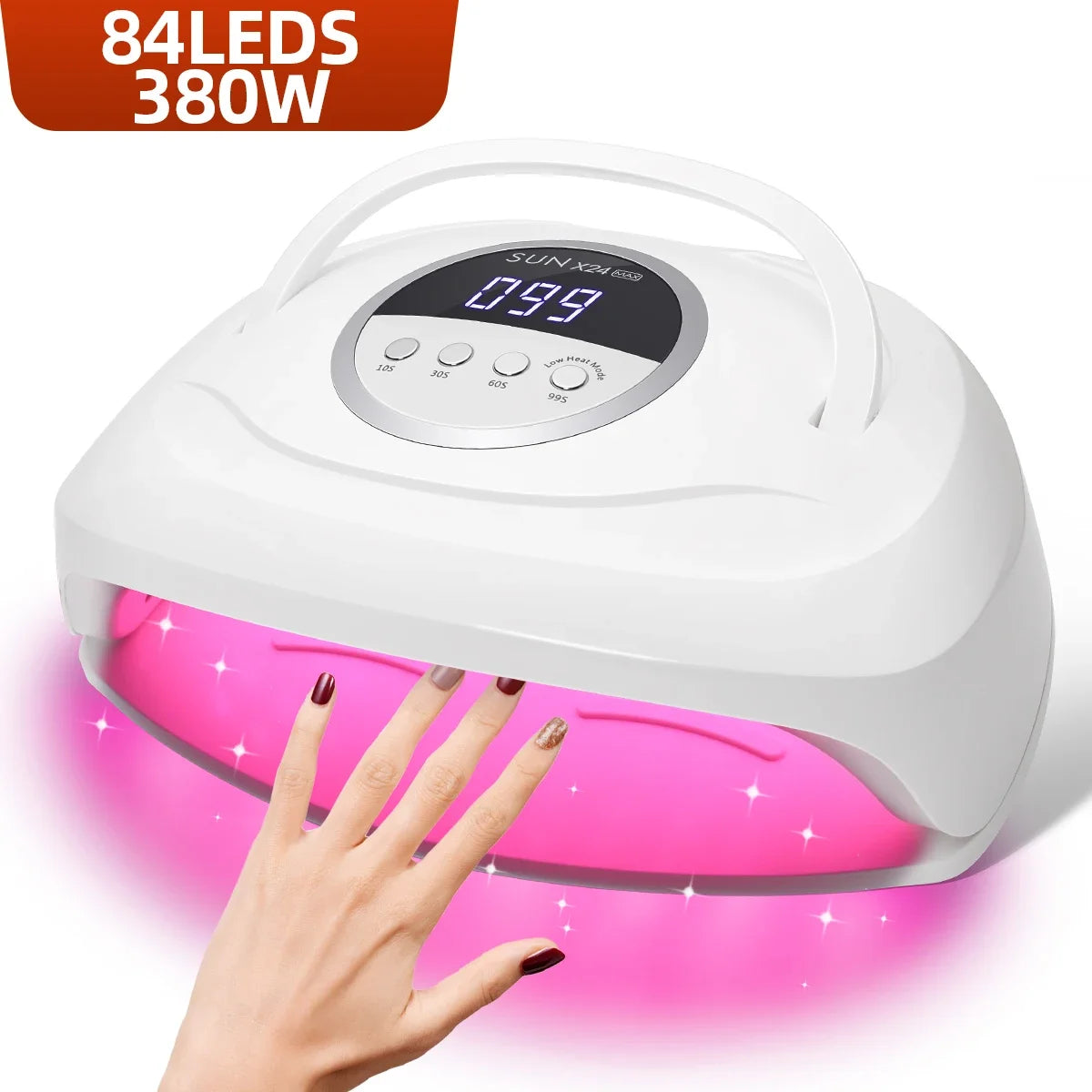 CowLost | uncategorized-380w-uv-led-nail-lamp-with-84-leds-for-manicure-gel-polish-drying |1