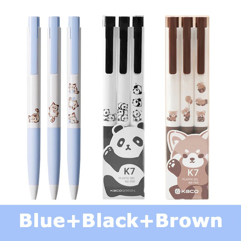 CowLost | product_id-kaco-k7-kawaii-gel-pen-0-5mm-black-ink-cute-cat-design-quick-dry-stationery |23
