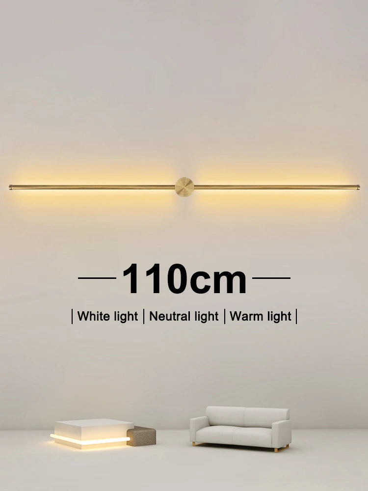 CowLost | product_id-modern-led-wall-lamp-100-120cm-white-gold-corridor-bedside-sconce-indoor-lighting |7