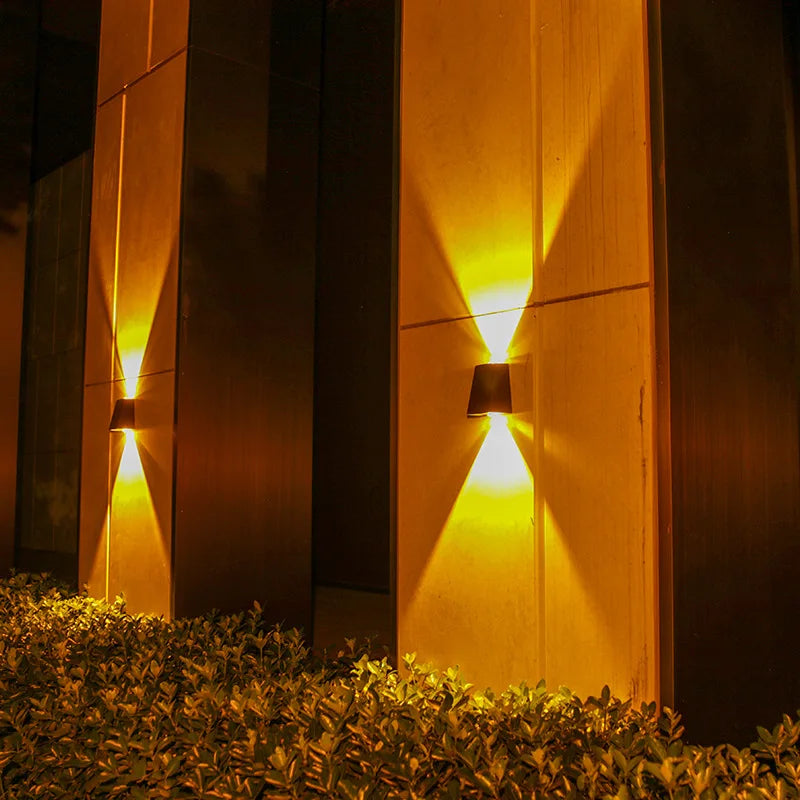 CowLost | product_id-2-led-solar-waterproof-outdoor-wall-lamps-up-down-lighting-for-garden-balcony-street-villa |16