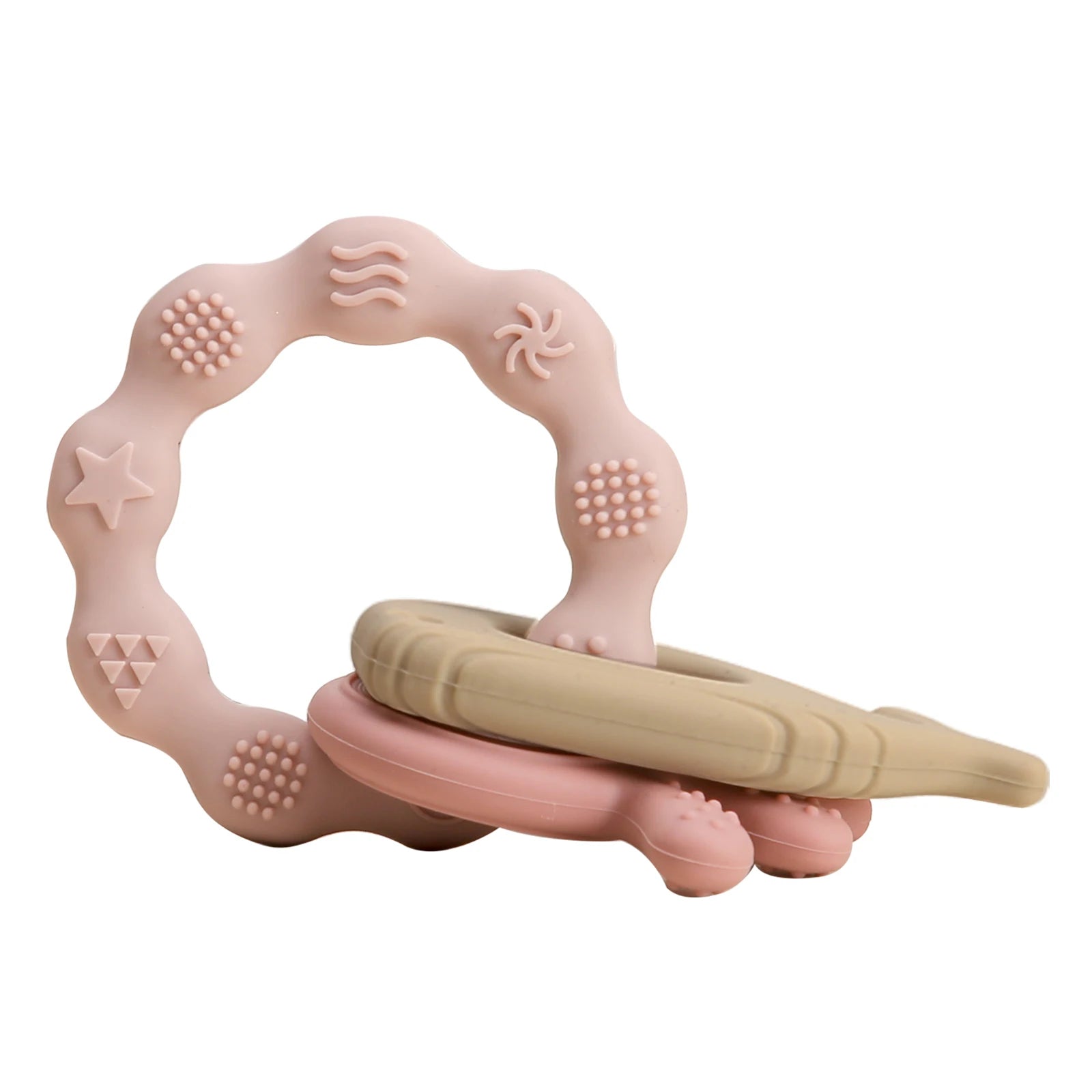 CowLost | baby-transport-accessories-silicone-animal-baby-teether-bracelet-0-12-months-anxiety-toy |24