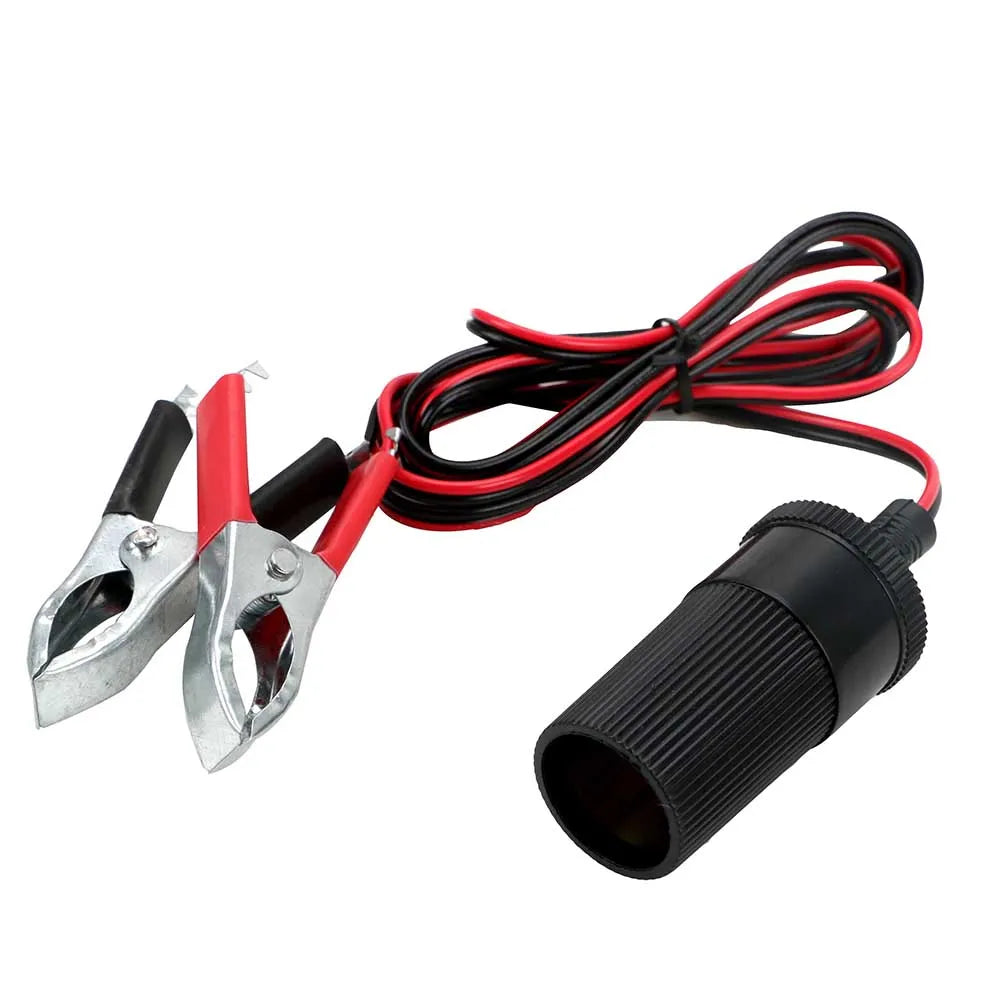 CowLost | product_id-12v-15a-car-battery-terminal-clamp-female-socket-adapter-plug |6