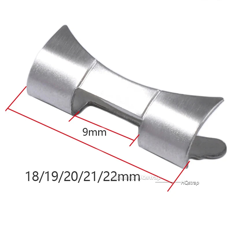 CowLost | product_id-stainless-steel-flat-curved-end-strap-connector-for-seiko-skx007-skx009-18-22mm-jubilee-oyster-bracelet |9