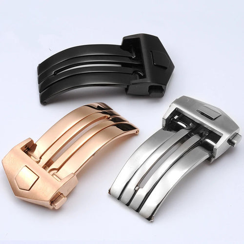 CowLost | product_id-18mm-20mm-stainless-steel-folding-buckles-for-tag-heuer-silicone-leather-watch-straps |2