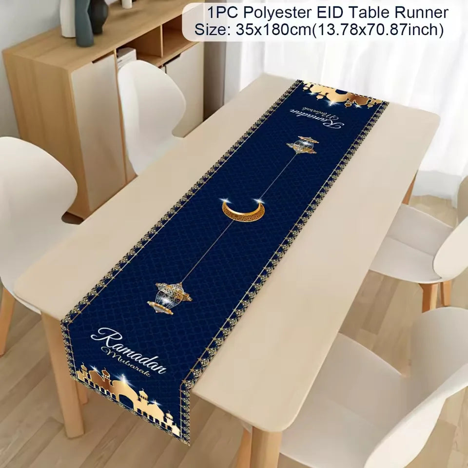 CowLost | ramadan-table-runner-eid-mubarak-decoration |49