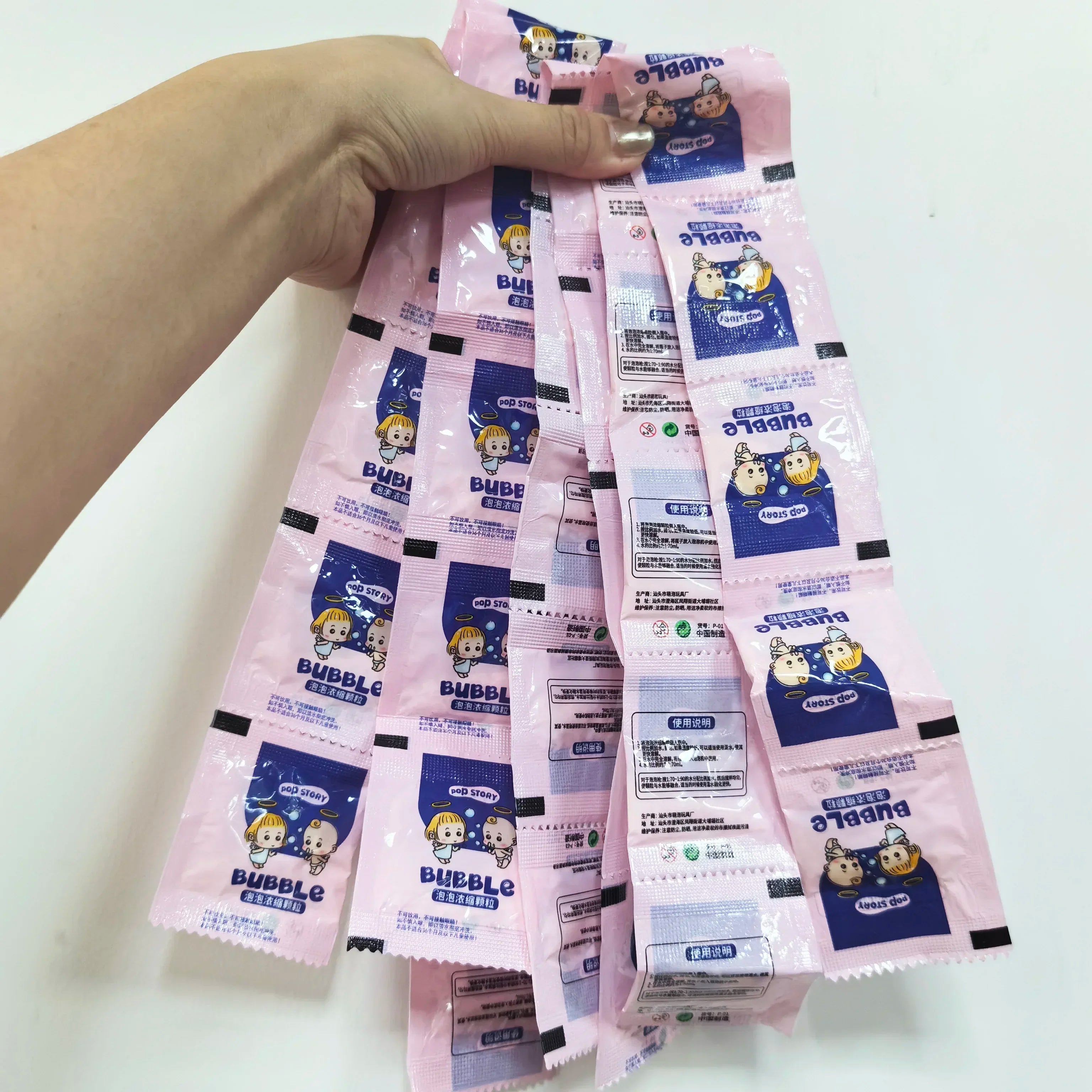 CowLost | product_id-10-40pcs-colorful-bubble-machine-concentrated-granules-10pcs-750ml-bubble-gun-supplement-liquid |2