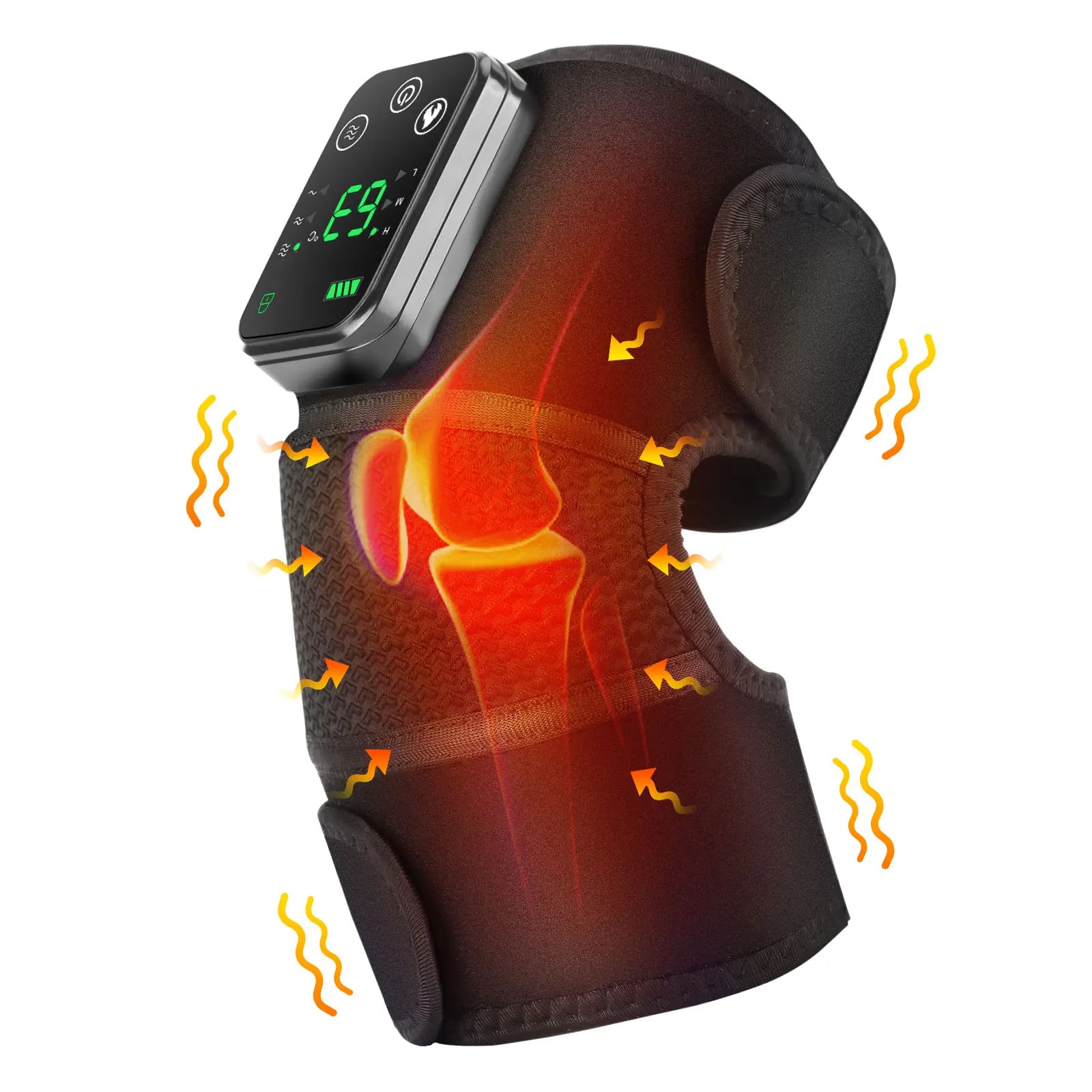 CowLost | shoulder-brace-belt-rechargeable-heating-vibration-shoulder-support |10