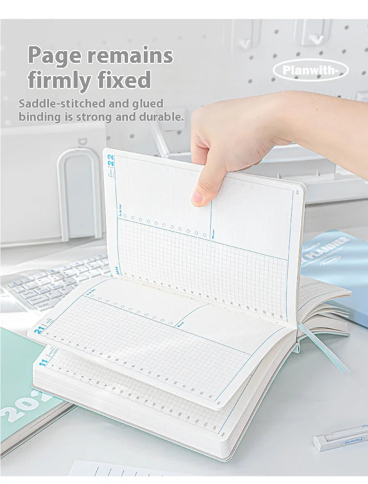 CowLost | product_id-planwith-2026-a5-planner-daily-weekly-monthly-agenda-notebook-with-multi-color-hard-cover |27