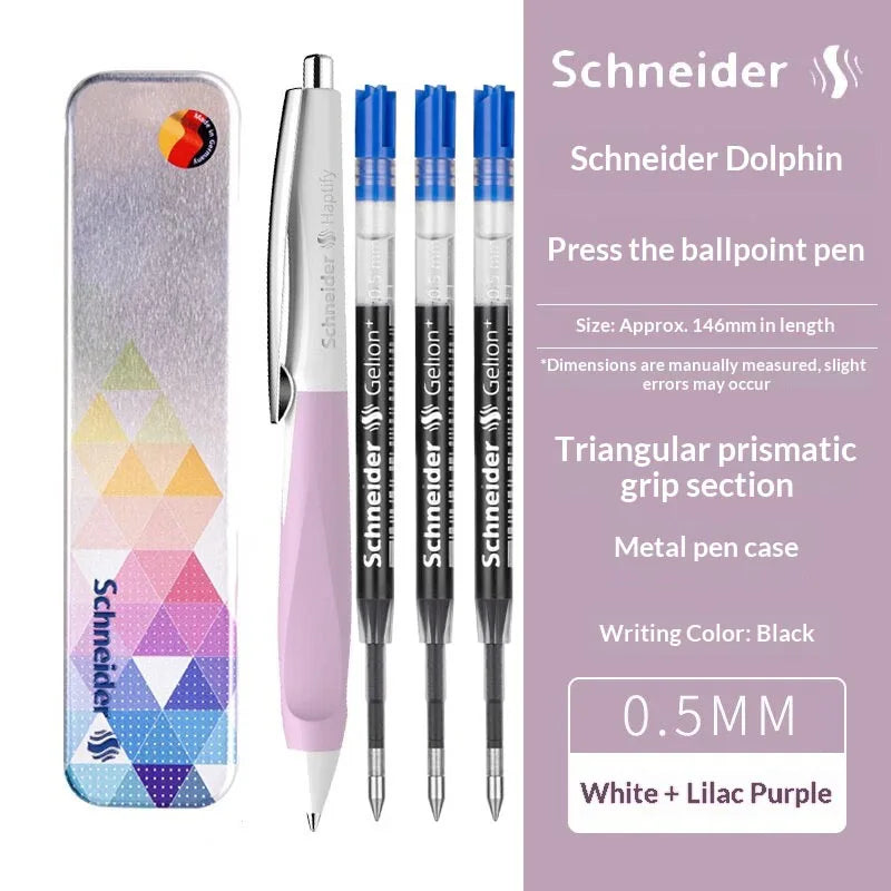 CowLost | product_id-schneider-dolphin-0-5mm-gel-pen-gift-set-with-posture-correction-quick-dry-smudge-free-ink-for-exams-and-homework |23