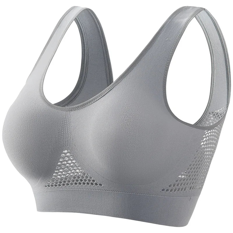 CowLost | product_id-seamless-wireless-push-up-sports-bra-for-women-s-5xl-breathable-stretchy-bralette |7