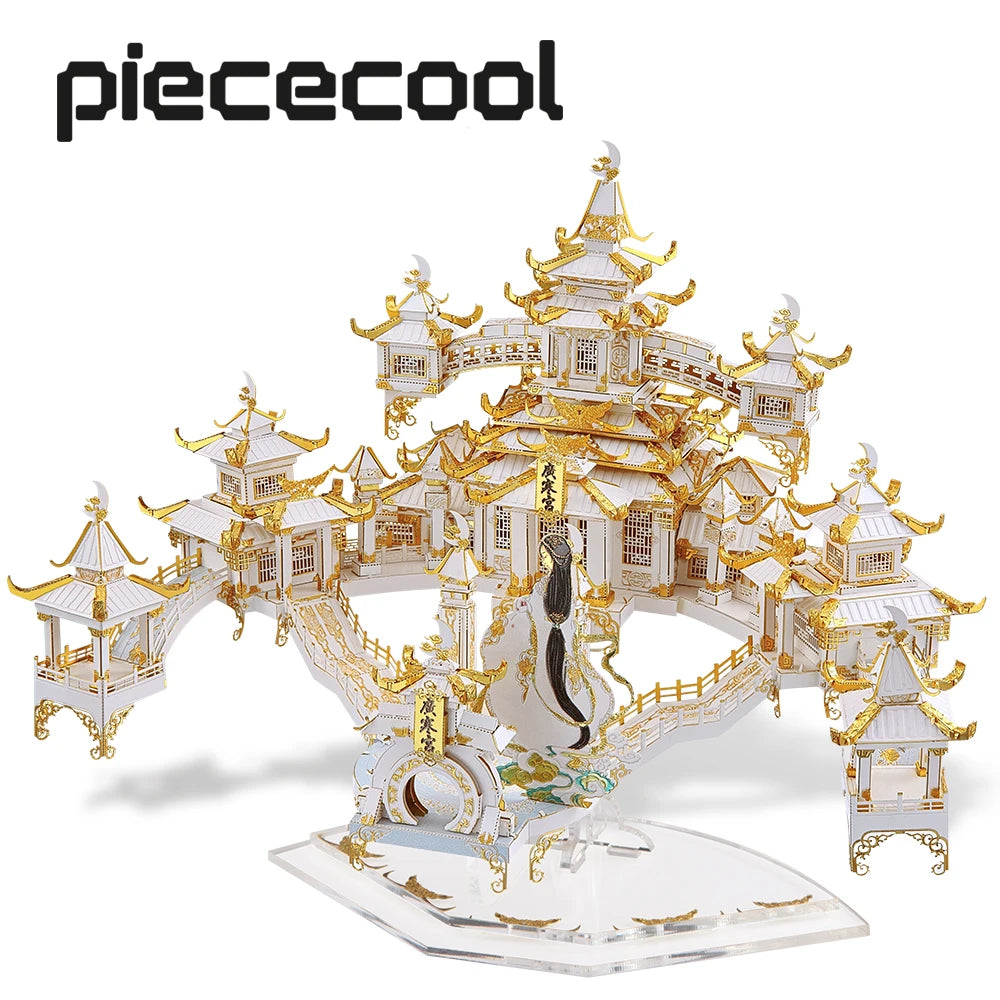 CowLost | fencing-barriers-piececool-3d-metal-puzzle-moon-palace-building-kit |1