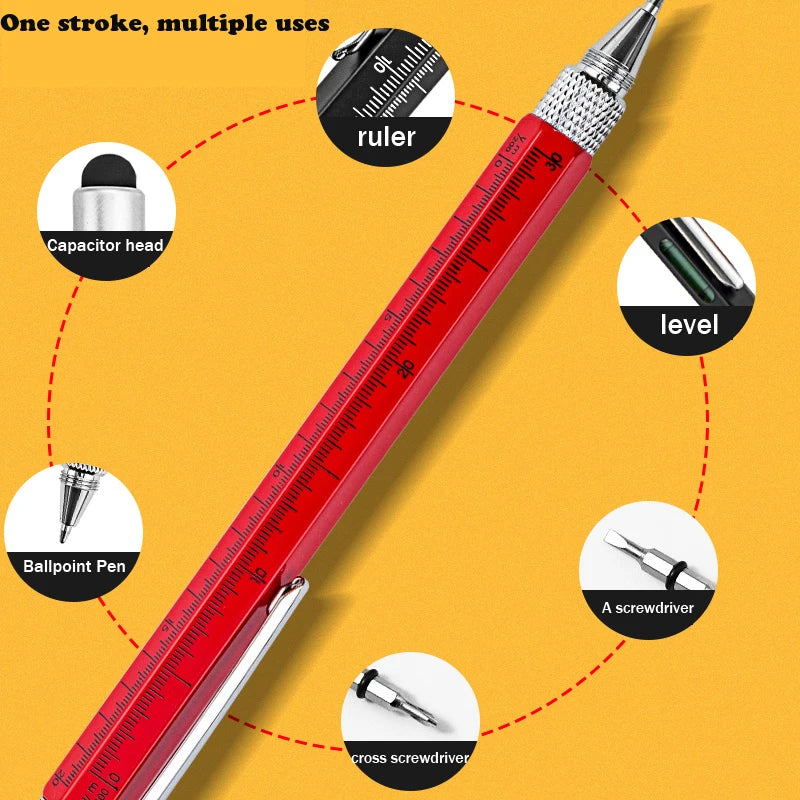 CowLost | product_id-6-in-1-multifunction-tool-pen-with-ruler-level-touchscreen-stylus-phillips-screwdriver-and-ballpoint-pen |4