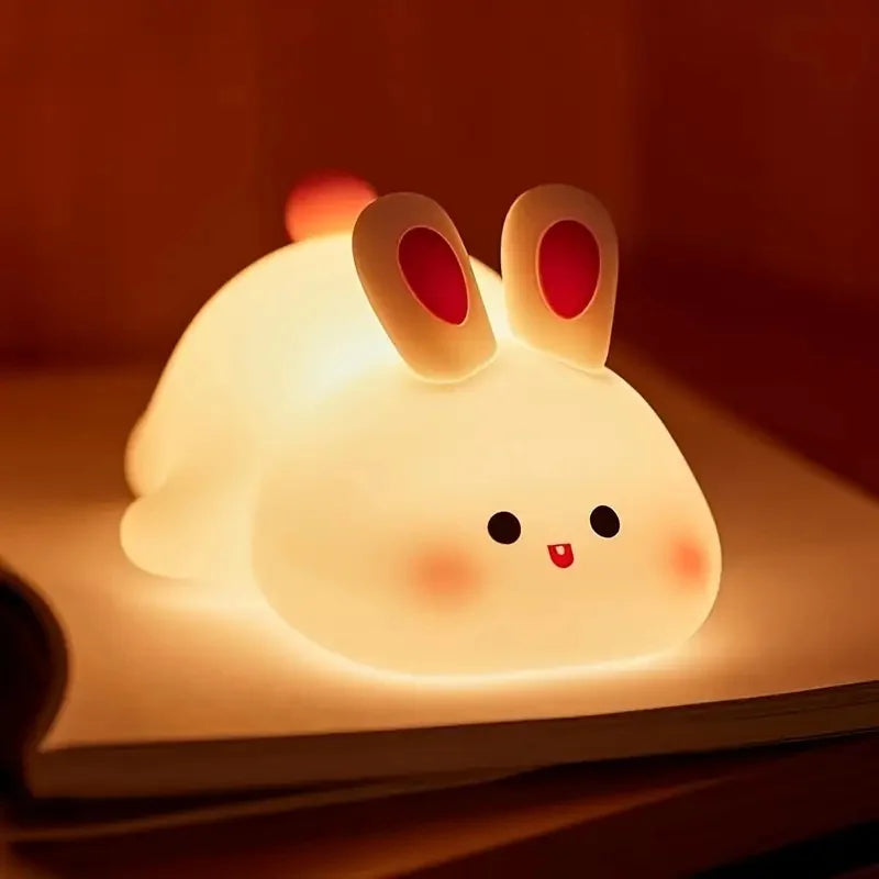 CowLost | product_id-rechargeable-silicone-animal-night-light-with-timer-for-kids-room-and-birthday-gift |2