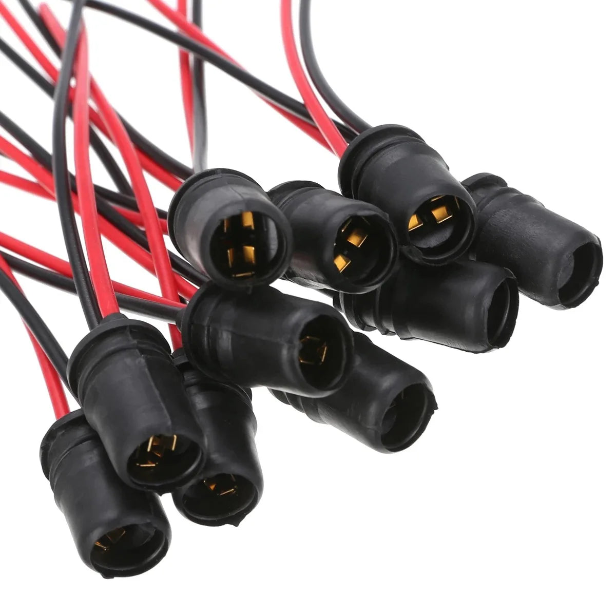 CowLost | product_id-t10-w5w-147-led-car-wedge-light-bulb-socket-connector-holder-extension-replacement-1-5-pcs |2
