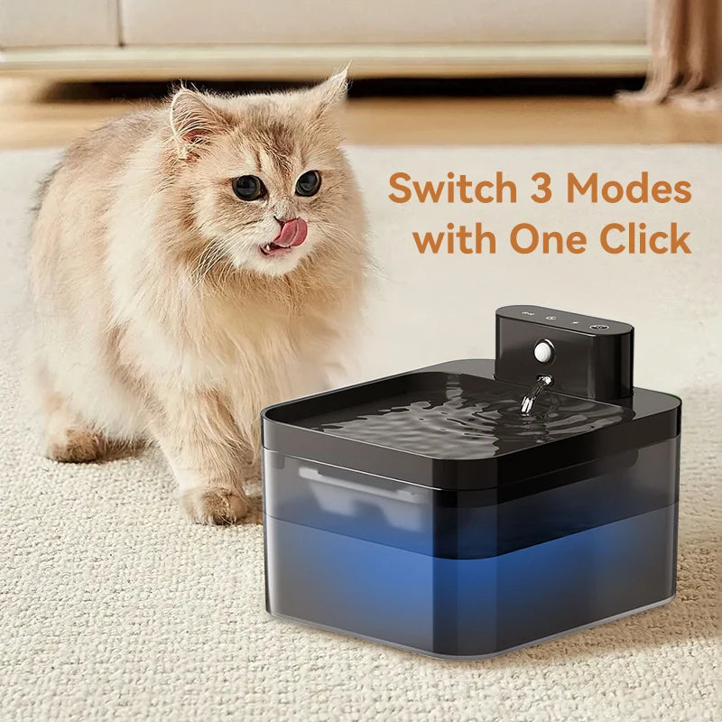 CowLost | cat-food-rojeco-automatic-wireless-cat-water-fountain-2-2l |3