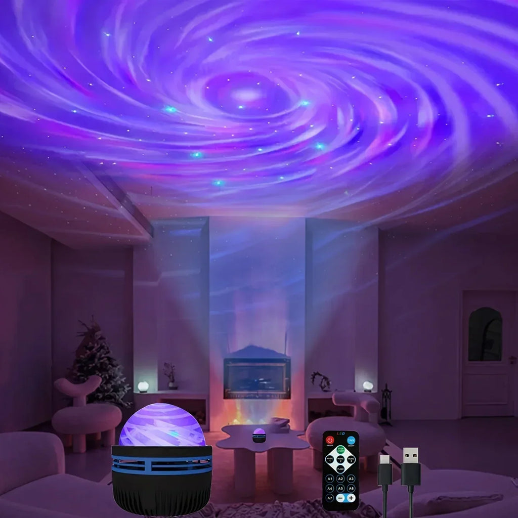 CowLost | night-lights-ambient-lighting-product_id-led-galaxy-star-projector-light-with-remote-for-bedroom-and-holiday-decoration |1