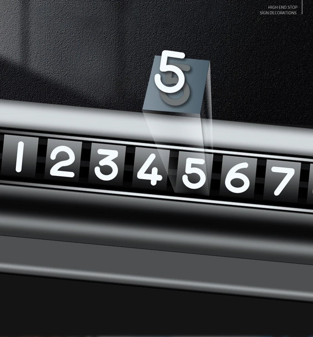 CowLost | decor-product_id-metal-car-temporary-parking-card-aluminum-phone-number-plate-universal-sticker |13