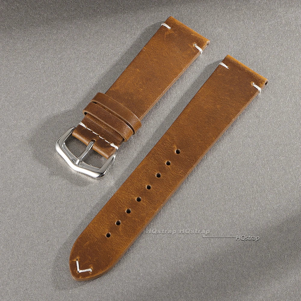 CowLost | product_id-handmade-vintage-oil-wax-cowhide-leather-watch-band-strap-18-24mm-for-smartwatch |14