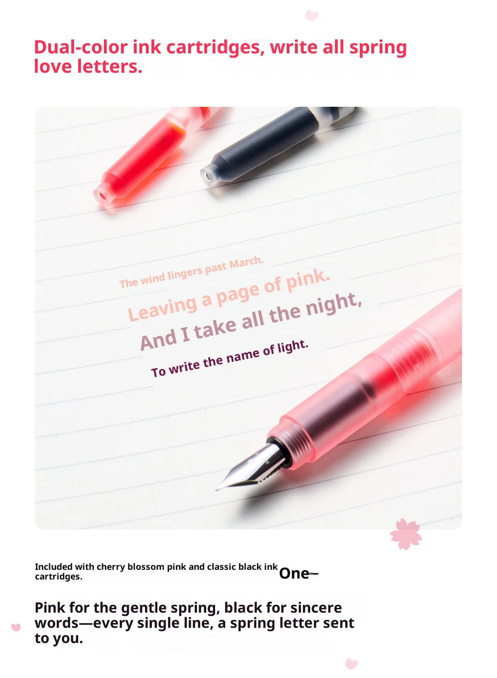 CowLost | product_id-kaco-heartfelt-ef-calligraphy-fountain-pen-with-replaceable-ink-smooth-writing-for-students-writers |11
