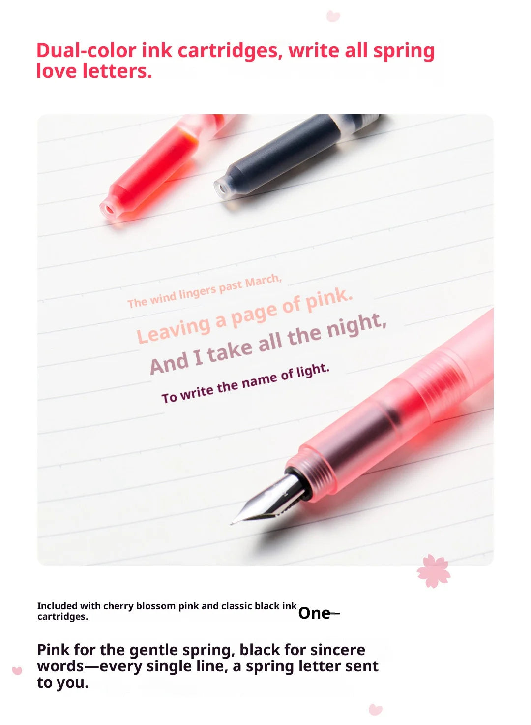 CowLost | product_id-kaco-heartfelt-ef-calligraphy-fountain-pen-with-replaceable-ink-smooth-writing-for-students-writers |11