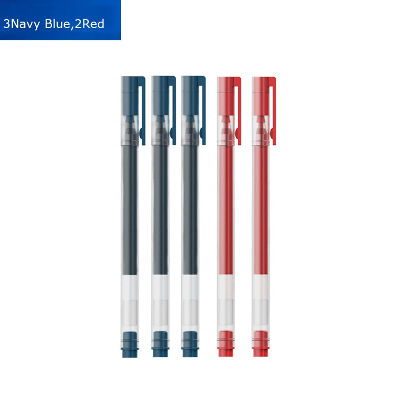 CowLost | product_id-beifa-5-10pcs-0-5mm-gel-pens-black-blue-red-ink-refills-large-capacity-water-based-office-school-pens |12