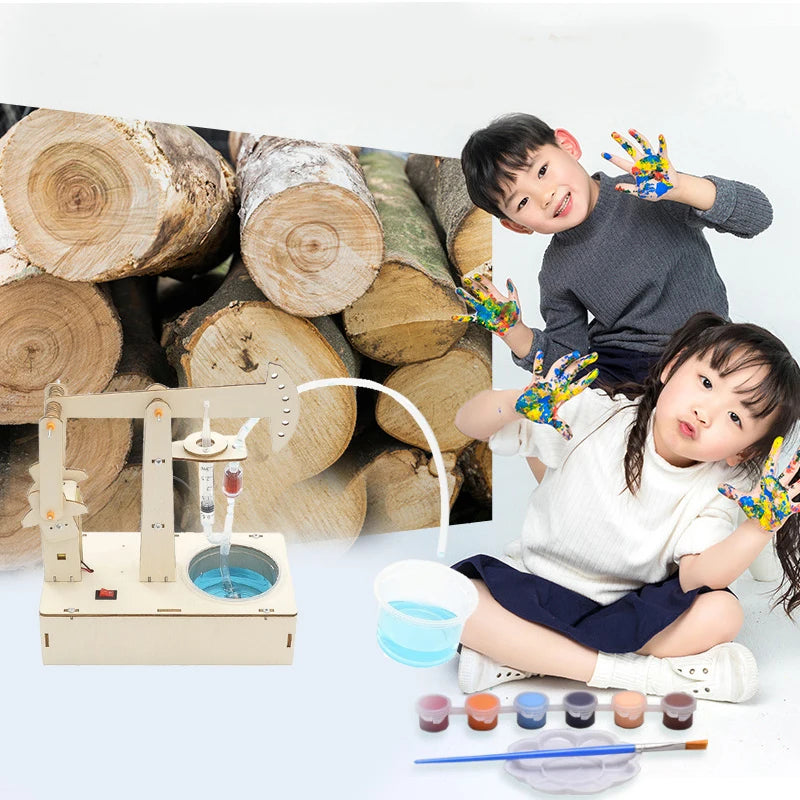 CowLost | product_id-kids-stem-diy-water-pump-educational-model-kit-toy-gift |5