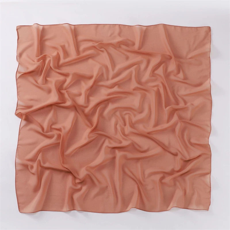 CowLost | 90-90cm-square-solid-color-women-chiffon-hijab |14