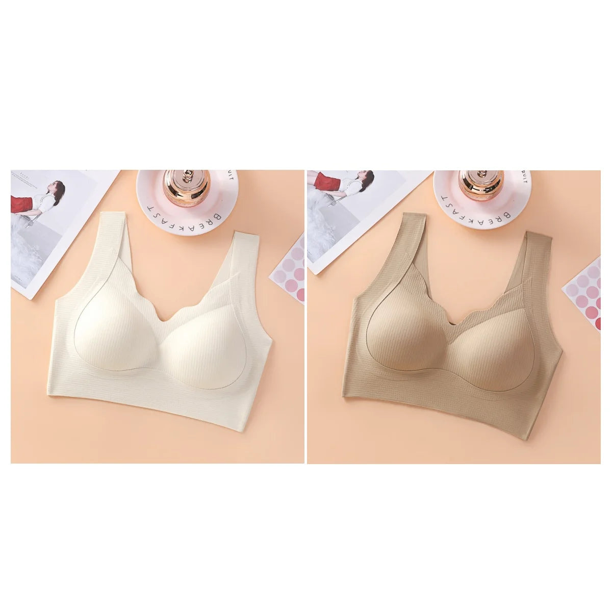 CowLost | product_id-2pcs-wireless-seamless-padded-bralettes-for-women-breathable-fitness-lingerie |14