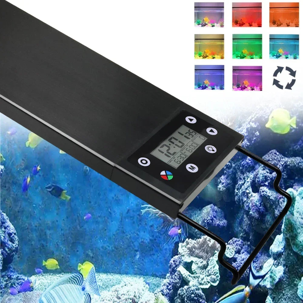CowLost | toys-leewince-30-60cm-fish-tank-led-full-spectrum-24-7-lighting-ip68-waterproof |1