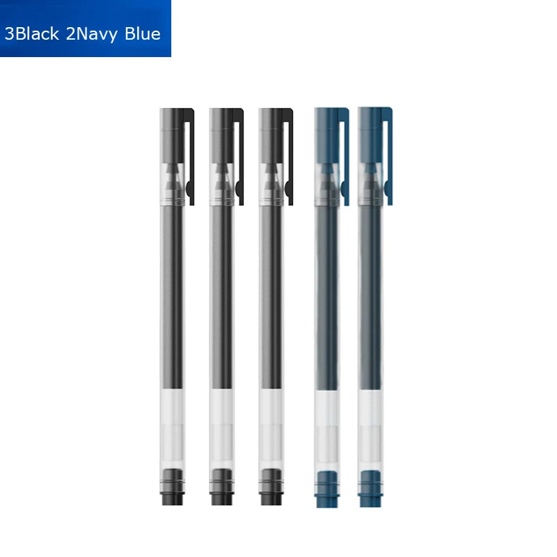 CowLost | product_id-beifa-5-10pcs-0-5mm-gel-pens-black-blue-red-ink-refills-large-capacity-water-based-office-school-pens |10