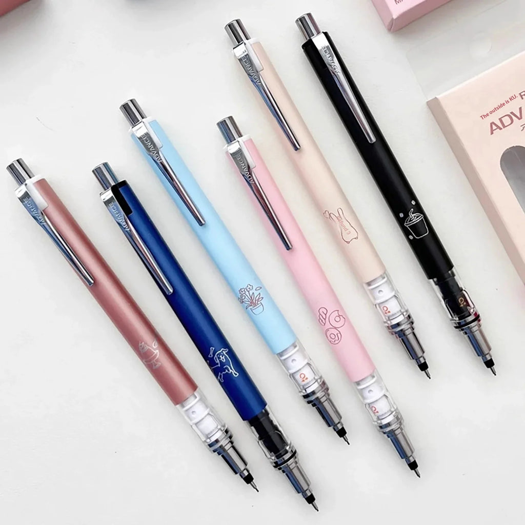 CowLost | product_id-uni-mitsubishi-kuru-toga-m5-559-0-5mm-limited-illustration-pencil-set-with-double-rotation-engine-for-precision-writing-drawing |9