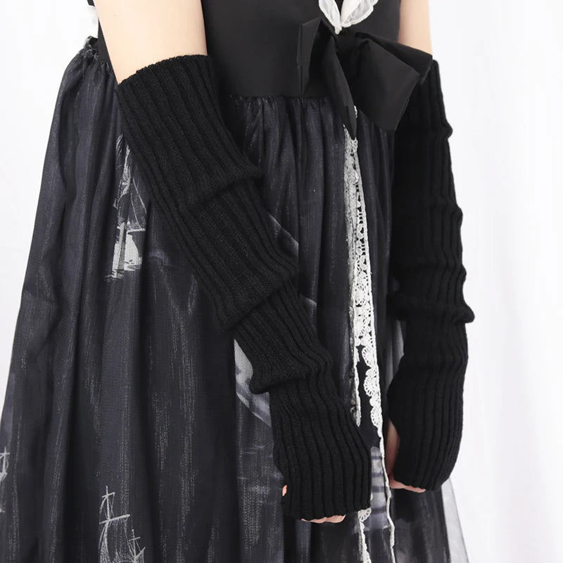 CowLost | activewear-pants-women-long-fingerless-knit-gloves |11