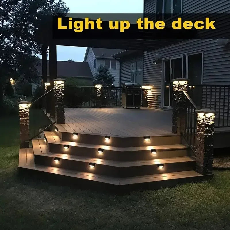 CowLost | product_id-4pcs-solar-waterproof-led-deck-step-fence-lights-for-outdoor-yard-garden |2