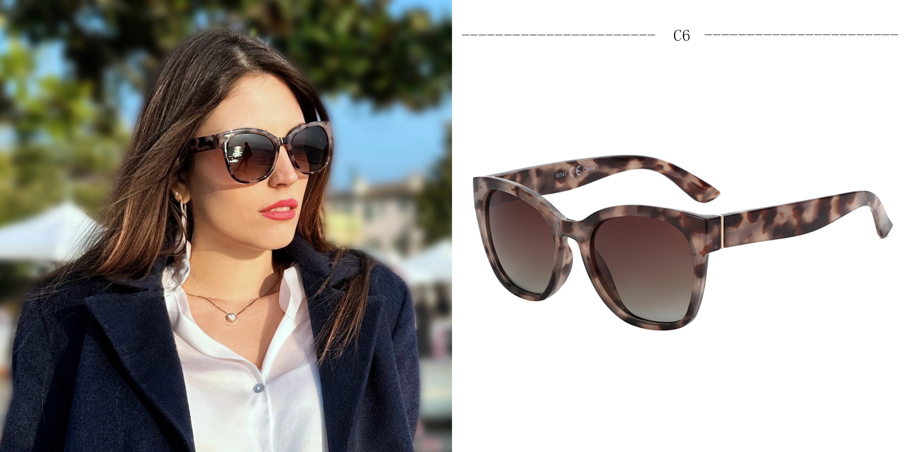 CowLost | zenottic-fashion-original-thick-butterfly-frame-polarized-sunglasses |12