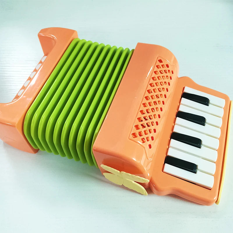 Accordion Toy Piano Musical Instrument Educational Gift for Kids Toddlers