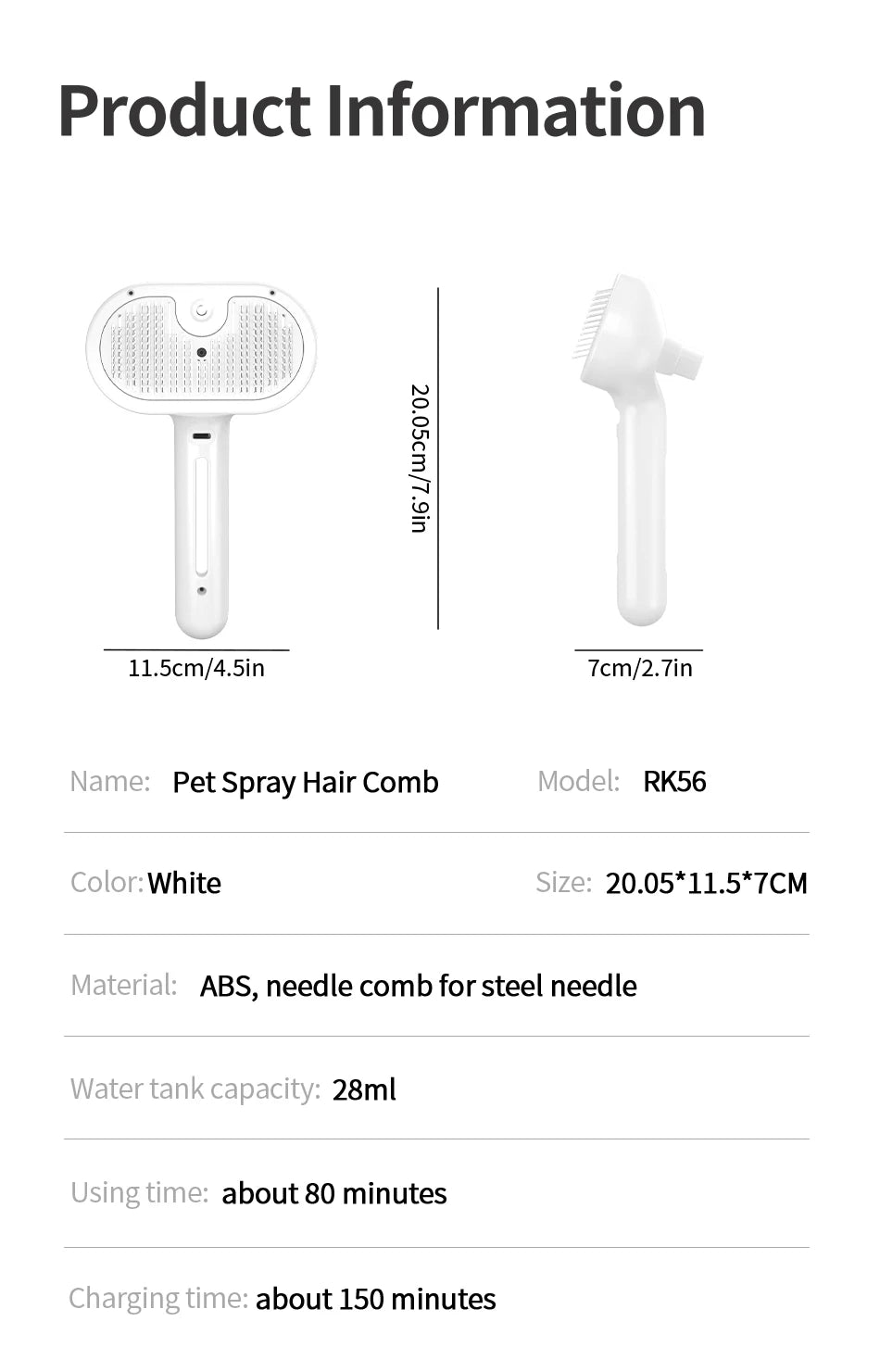 CowLost | tools-rojeco-automatic-spray-hair-comb-for-pets |20
