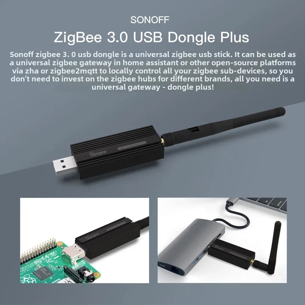 CowLost | sonoff-zigbee-3-0-usb-dongle-plus-zbdongle-e-smart-home-hub-gateway-bridge |2