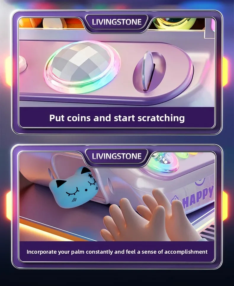 CowLost | product_id-diy-automatic-coin-operated-mini-claw-crane-doll-machine-toy-with-music-for-kids-christmas-gifts |11