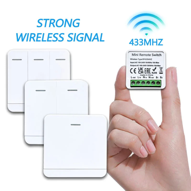 CowLost | fan-remote-controls-product_id-rf-433mhz-mini-smart-led-wall-switch-1-2-3-gang-remote-control-100-220v |3