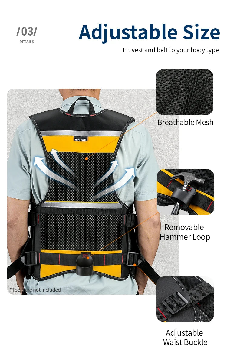 CowLost | product_id-winhunt-adjustable-multi-pocket-tool-vest-bag-for-handyman-and-gardening |10